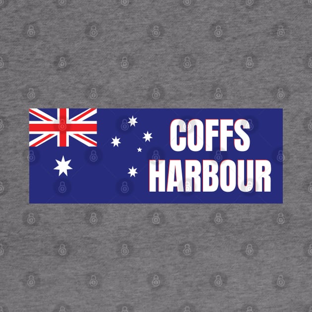 Coffs Harbour City in Australian Flag by aybe7elf